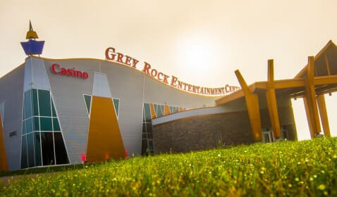 Grey rock Entertainment center